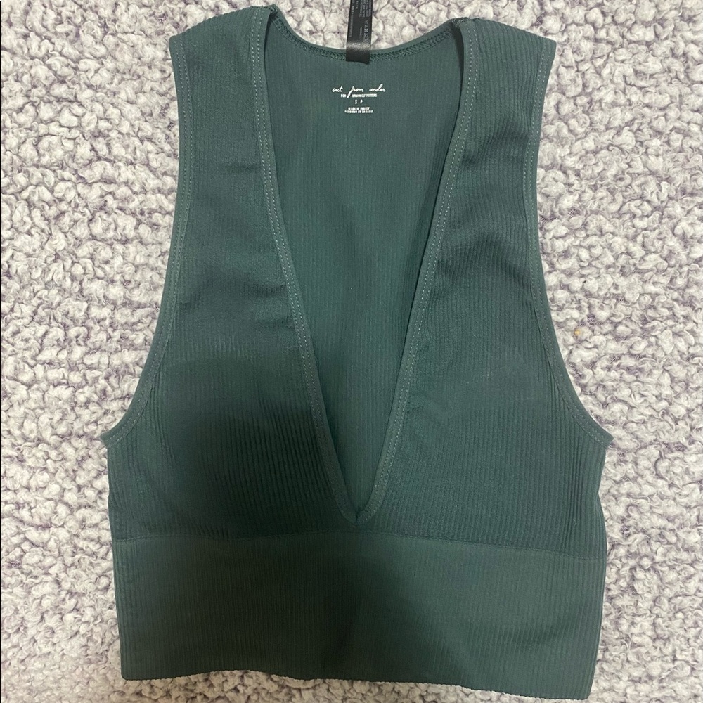 Urban outfitters low cut crop top